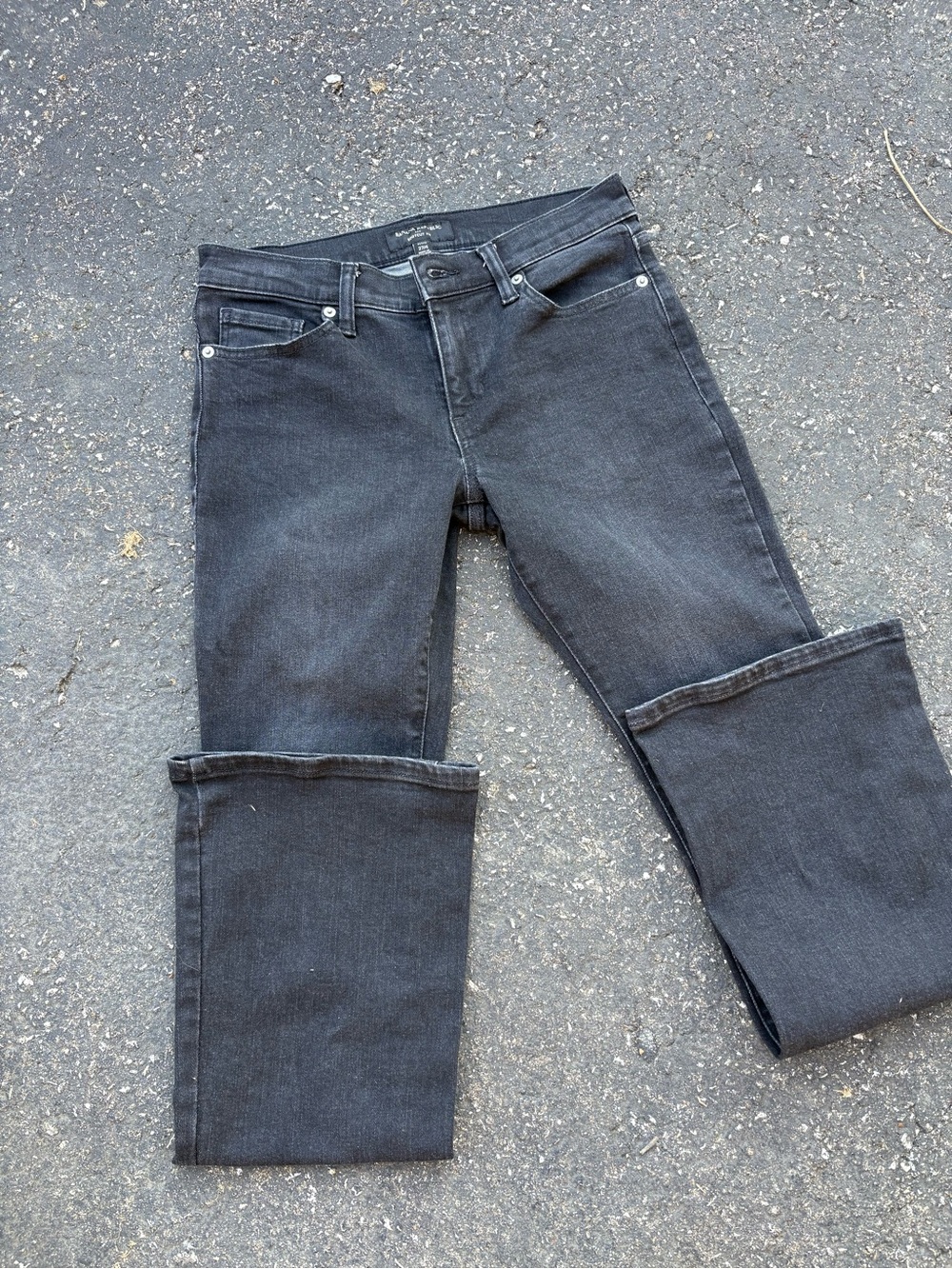 Banana Republic Black Boot-Cut Jeans